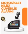 Alarm Sensörlü Disk Kilidi Motosiklet Scooter Bisiklet Güvenlik