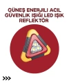 Alüminyum Gövdeli LED Üçgen Reflektörlü Acil Işık