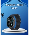 AMOLED Ultra Akıllı Saat 15 Gün Batarya Güçlü Ekran