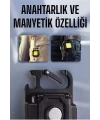 Anahtarlık Çok Amaçlı Mıknatıslı Taşınabilir Işık Led Şarjlı