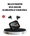 ANC Teknolojili Kablosuz Bluetooth Kulaklık – Dokunmatik, Dijital Göstergeli, Yüksek Ses Kalitesi
