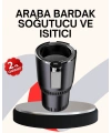 Araba Bardaklığı Isıtma Soğutma Ayarlı Çakmak Girişli Akıllı Model