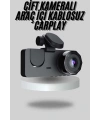 Araç İçi Dikiz Kamerası Sürüş Kaydedici 3 Lensli DVR Kamera