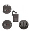 Araç İçin 12V 24V Güç Dönüştürücü 220V Priz ve USB Portlu