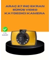Araç Ön Kamera Full HD Kayıt ve G Sensor Özellikli