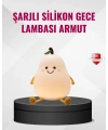 Armut Gece Lambası USB Şarjlı Ayarlanabilir LED Işık