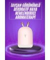 Aromaterapi Hava Nemlendirici Dekoratif USB Şarjlı Tavşan Nemlendirici