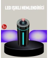 Aromaterapi Özellikli Ultrasonik Hava Nemlendirici LED Atmosfer Işığı