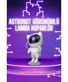 Astronot Şeklinde Bluetooth Hoparlör Gökyüzü Kumandalı Aydınlatma Lamba