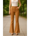 Atlas palazzo pantolon kamel