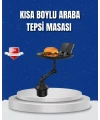 Ayarlanabilir Araç İçi Bardaklık Tepsisi 9 İnç Geniş Alan ve Telefon Standlı