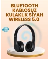 Ayarlanabilir Baş Bandı ve Yumuşak Kulak Yastıklı Bluetooth Kulaklık