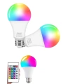 Ayarlanabilir Parlaklık RGB Led Ampul Beyaz Lamba Ve Renkli Ampul