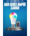 Ayarlanabilir Parlaklık RGB Led Ampul Beyaz Lamba Ve Renkli Ampul