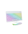 Aydınlatmalı Kablosuz Klavye Mouse Seti Bluetooth Bağlantılı Çoklu Cihaz Uyumlu
