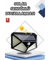 Bahçe Lambası Bahçe Aydınlatma Sensörlü Suya Dayanıklı 100 Led