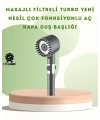 Banyo İçin Filtreli Duş Başlığı Pratik Kullanım
