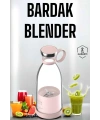 Bardak Blender Smoothie Meyve Sıkacağı Şarjlı Cam Taşınabilir