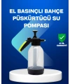 Basınçlı Manuel Köpük Pompası 2L Ayarlanabilir Sprey Başlıklı Temizlik
