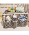 Bebek Beşik Başucu Düzenleyici Kapaklı 5 Bölmeli Organizer