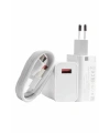 Beyaz Ultra Plus Hızlı Şarj Seti Şarj Adaptörü ve Kablosu 67W