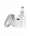 Beyaz Ultra Plus Hızlı Şarj Seti Şarj Adaptörü ve Kablosu 67W