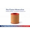 Bez Flaster 10 cm x 5 m Sabitleyici Tıbbi Bant Kahverengi Bez Flaster Güçlü Yapışkanlı 1 Adet