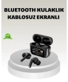 Bluetooth 5.3 ANC Kablosuz Kulaklık – Dokunmatik Kontrol, Dijital Ekran ve Uzun Pil Ömrü
