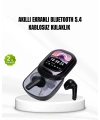 Bluetooth 5.4 Kulaklık – Gürültü Engelleme ve Akıllı Ekranlı Şarj Kutusu