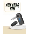 Bluetooth Araç Kiti Aux Çıkışlı  Telefon Müzik Alıcı Tüm Cihazlara Uyumlu