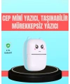 Bluetooth Bağlantılı Mini Termal Yazıcı Öğrenci ve Ofis İçin