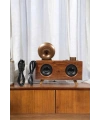 Bluetooth Hoparlör Ahşap Klasik Retro Gramofon Bluetooth Müzik Kutusu