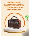 Bluetooth Hoparlör – Kablosuz Bağlantı, Geniş Ses Alanı, Radyo Destekli, Hafif ve Taşınabilir