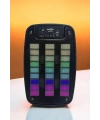 Bluetooth Hoparlör RGB Işıklı USB SD Kart Girişli Taşınabilir