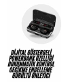 Bluetooth Kulaklık Dijital Şarj Göstergeli Powerbankli Bass Özellikli Kablosuz Kulakiçi 5.1 Mikrofonlu