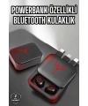 Bluetooth Kulaklık Powerbank Özelliği Yüksek Ses Kaliteli TWS Kulaklık
