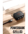 Bluetooth Kulaklık Powerbank Özelliği Yüksek Ses Kaliteli TWS Kulaklık