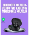 Bluetooth Kulaklık TWS Yüksek Ses Kaliteli Kesintisiz Dijital Göstergeli Kulaklık