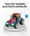 Bluetooth Nostaljik Traktör Hoparlör LED Işıklı 12W Güçlü Ses