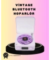 Bluetooth Retro Pikap Hoparlör – Projektörlü Gece Lambası