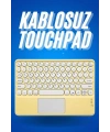 Bluetooth Touchpad Klavye Ultra İnce Taşınabilir Q Klavye