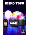 Bluetooth ve Uzaktan Kumandalı Çok Renkli Masaüstü Disko Topu
