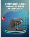 BT22 Kask Bluetooth Kulaklık Su Geçirmez Motosiklet İletişim Sistemi