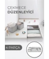 Çekmece Düzenleme Kutu Seti Organizer 4lü Set