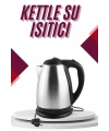 Çelik Su Isıtıcı Kettle Dayanıklı Paslanmaz Çelik Uzun Ömürlü