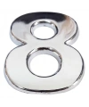 Cemax Krom Yapışkanlı 8 Rakamı 5 cm