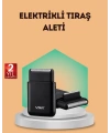 Çift Başlıklı Elektrikli Tıraş Makinesi | Suya Dayanıklı, Hafif ve Ergonomik