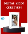 Çift Stereo Hoparlörlü 7 İnç Dijital Fotoğraf Çerçevesi – Zengin Ses Deneyimi
