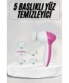 Cilt Temizleme ve Masaj Aleti 5 Başlıklı Akne ve Sivilce Önleyici