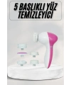 Cilt Temizleme ve Masaj Aleti 5 Başlıklı Akne ve Sivilce Önleyici